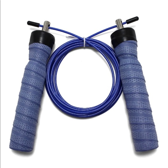 Adjustable CrossFit Speed Training Jump Rope Blue - Picture 2 of 8